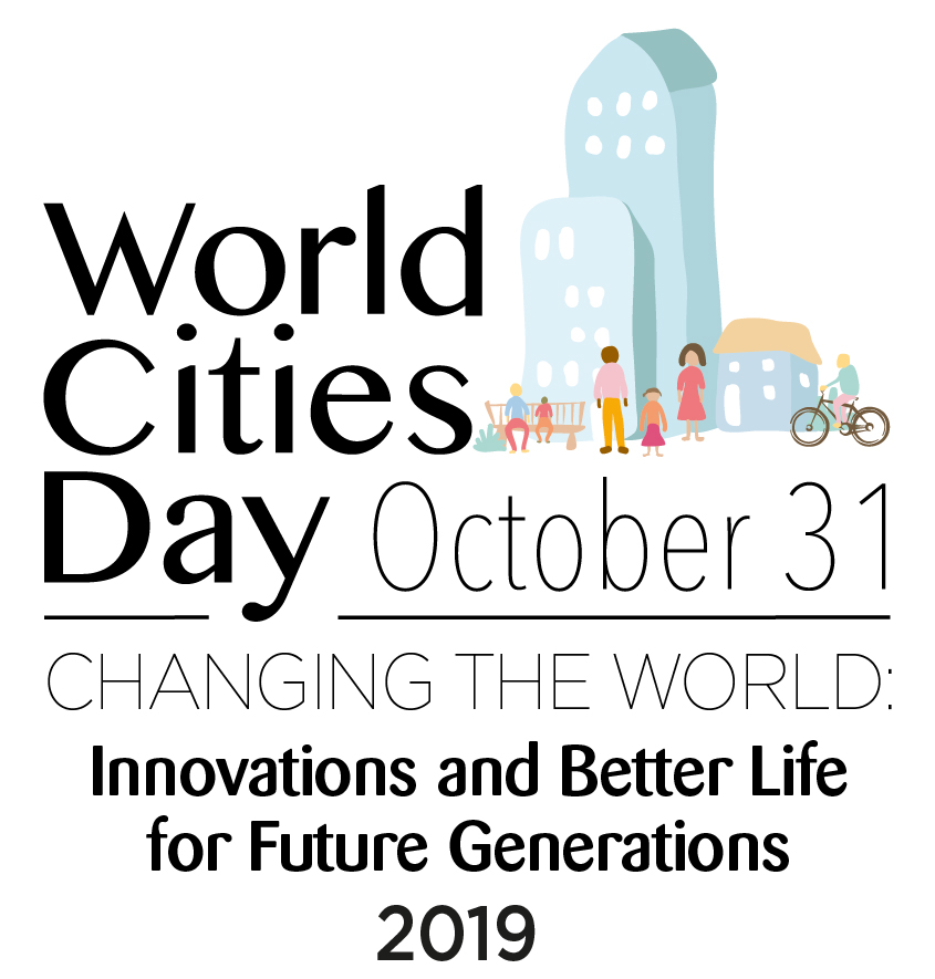 World Cities Day 2019. City of Ekaterinburg, Russia, Oct. 31